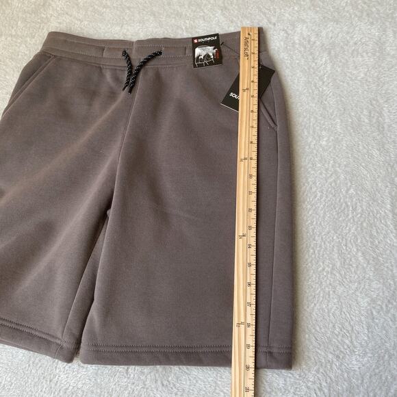 Southpole Sweat Shorts Men XL Asphalt Fleece At the Knee Lounge Athletic NWT - Picture 7 of 8